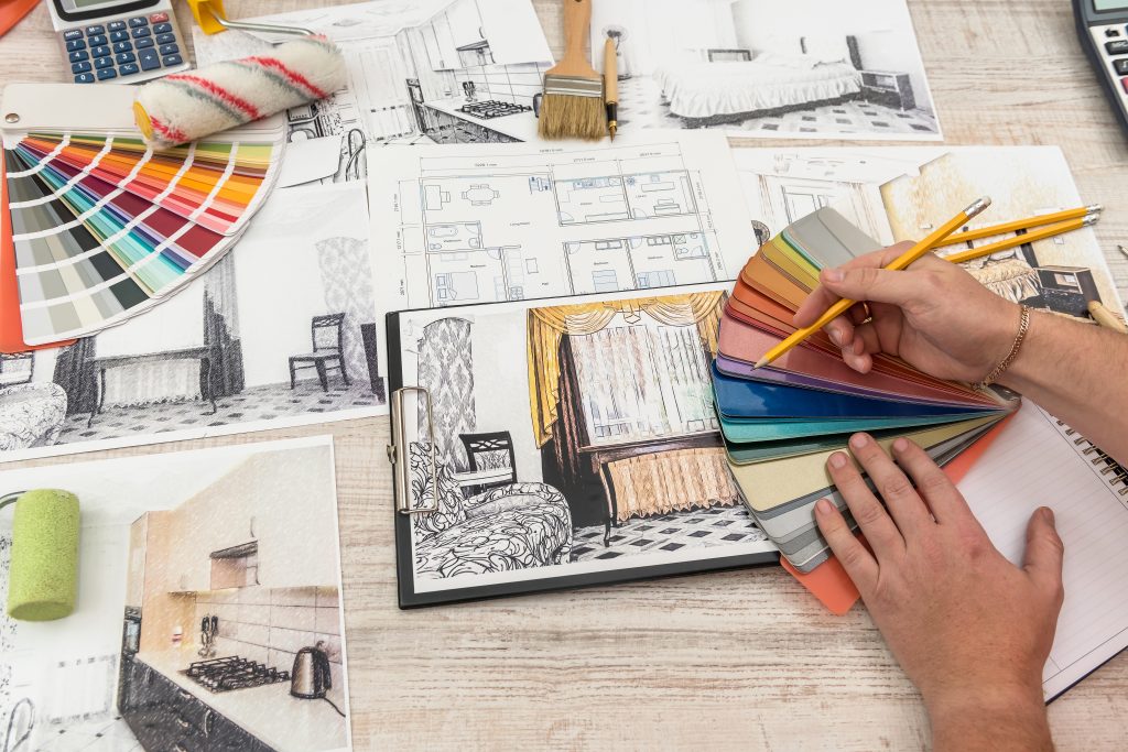 Les étapes de la décoration d’intérieur - Campus des écoles - Campus