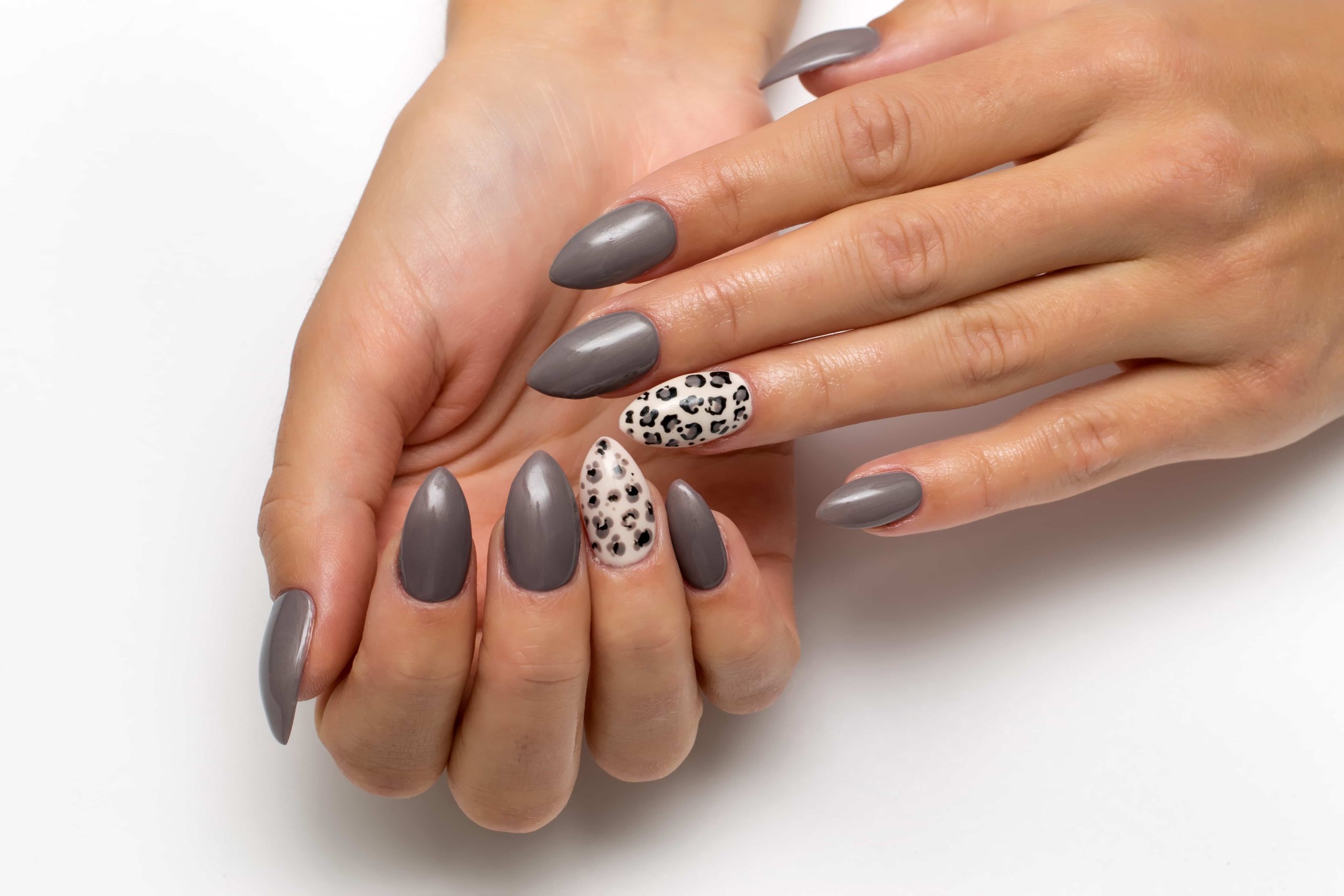 nail art léopard photo