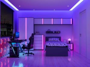 Une chambre gaming