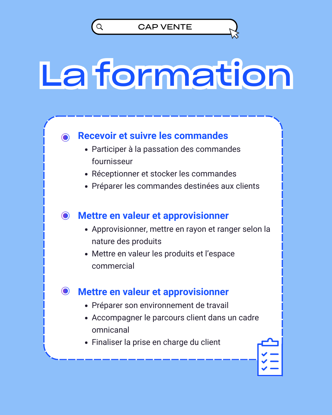 CAP vente avec Campus des écoles 2